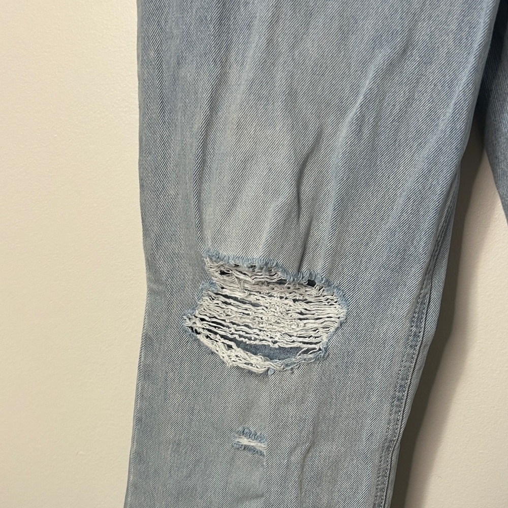 Altar'd State Light Blue Straight Leg Jeans - Picture 3 of 9